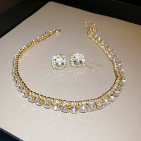 23  Necklace-gold-white set of two