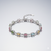 Natural tourmaline bracelet